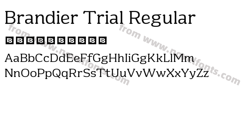 Brandier Trial RegularPreview