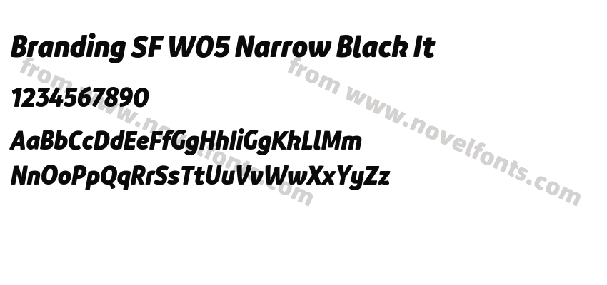 Branding SF W05 Narrow Black ItPreview