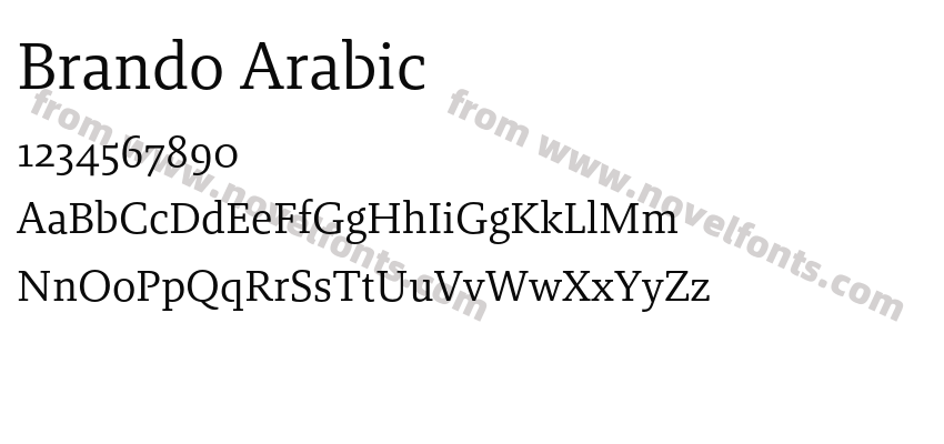 Brando ArabicPreview