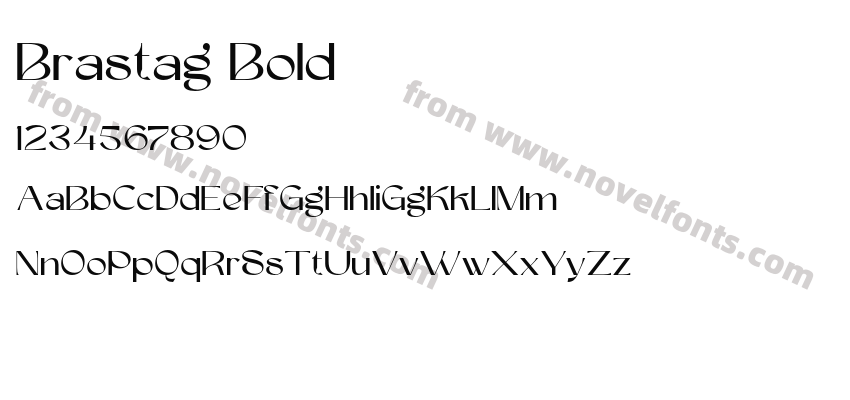 Brastag BoldPreview