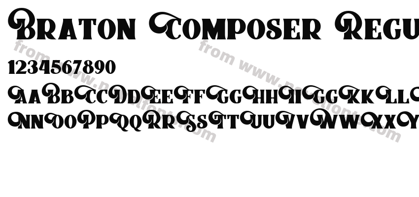 Braton Composer RegularPreview