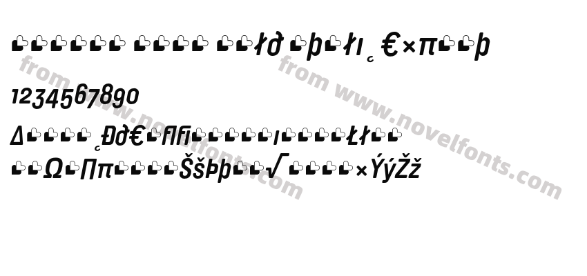 Brauer Neue Bold Italic ExpertPreview