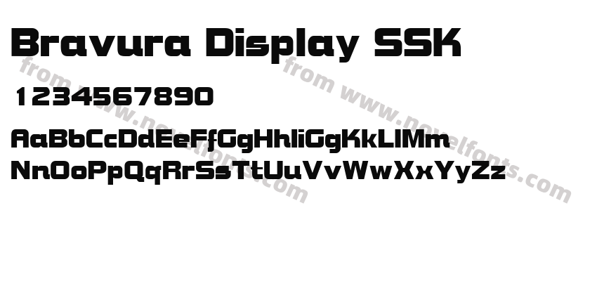 Bravura Display SSKPreview