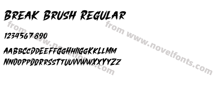 Break Brush RegularPreview