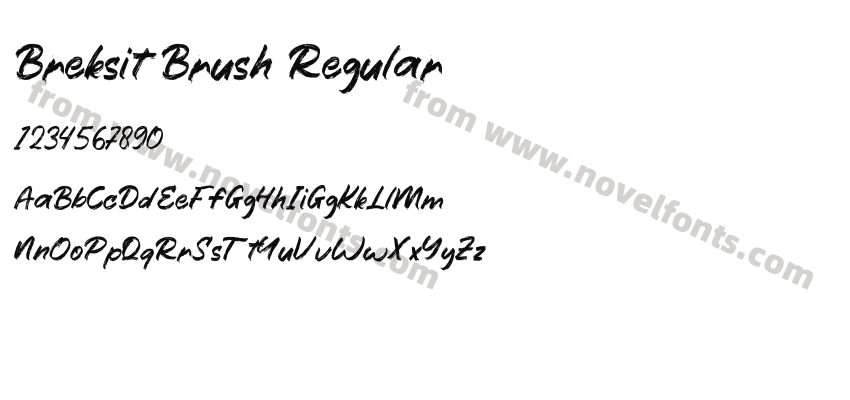 Breksit Brush RegularPreview