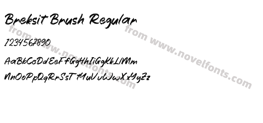 Breksit Brush RegularPreview