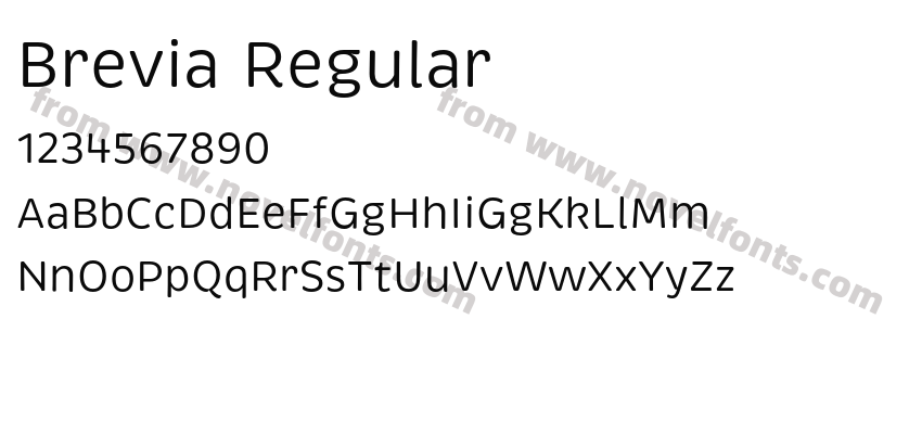 Brevia RegularPreview