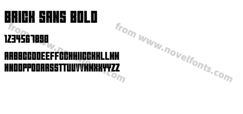 Brick Sans BoldPreview