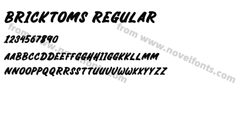 Bricktoms RegularPreview