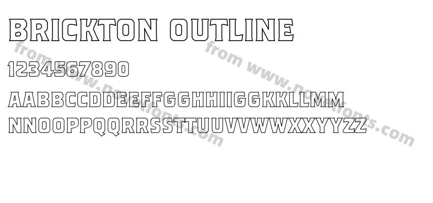 Brickton OutlinePreview