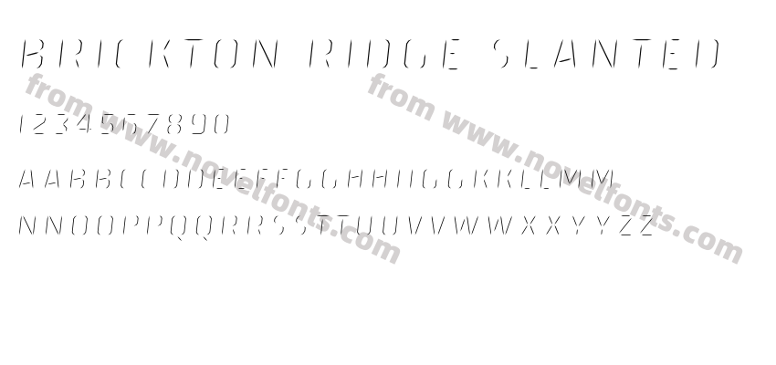 Brickton Ridge SlantedPreview
