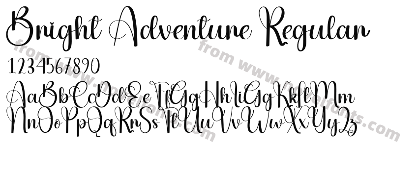 Bright Adventure RegularPreview