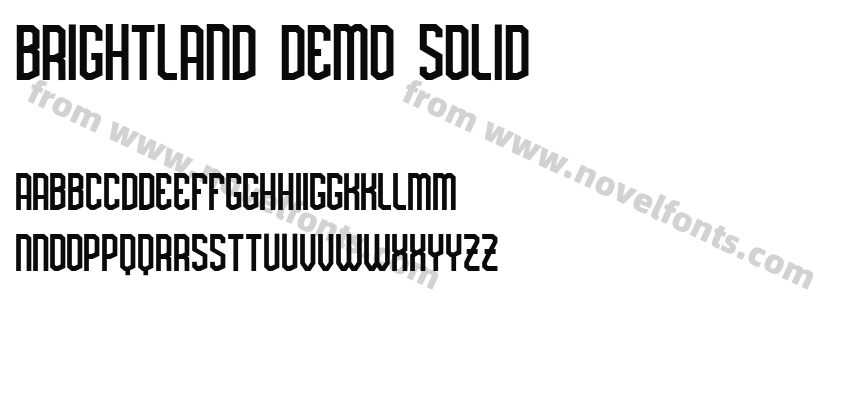 Brightland Demo SolidPreview