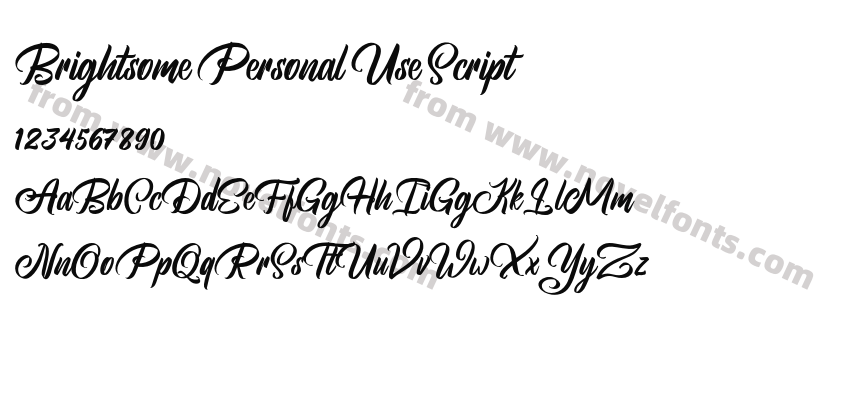Brightsome Personal Use ScriptPreview