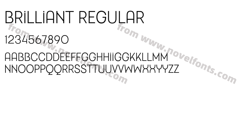 Brilliant RegularPreview