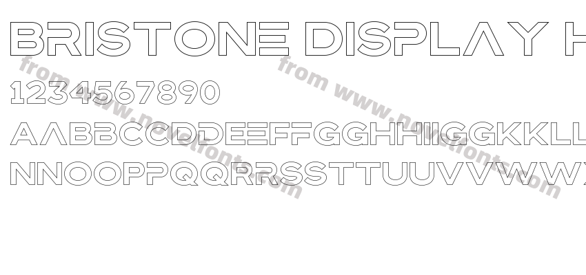 Bristone Display HollowPreview