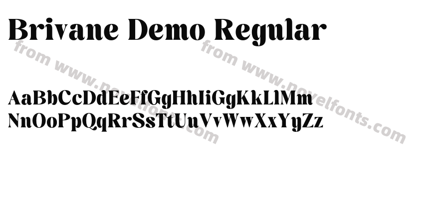 Brivane Demo RegularPreview