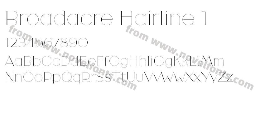 Broadacre Hairline 1Preview