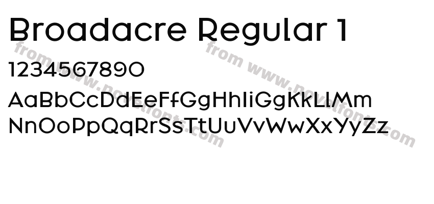 Broadacre Regular 1Preview