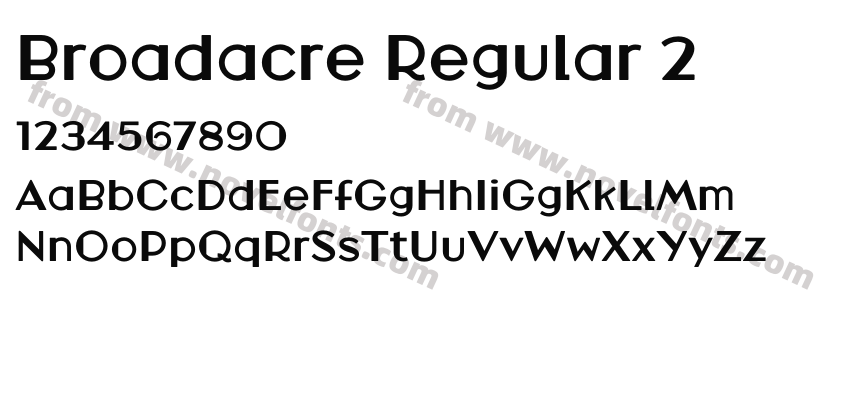Broadacre Regular 2Preview