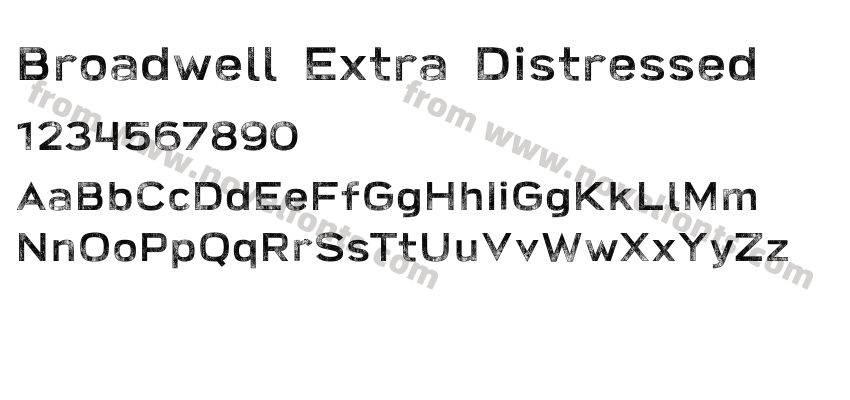 Broadwell Extra DistressedPreview