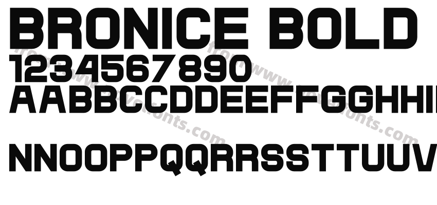 Bronice BoldPreview