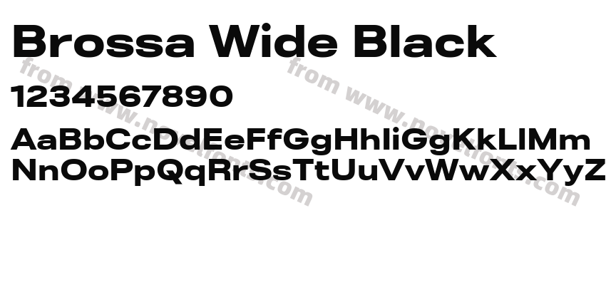 Brossa Wide BlackPreview