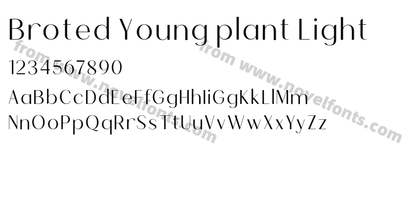 Broted Young plant LightPreview