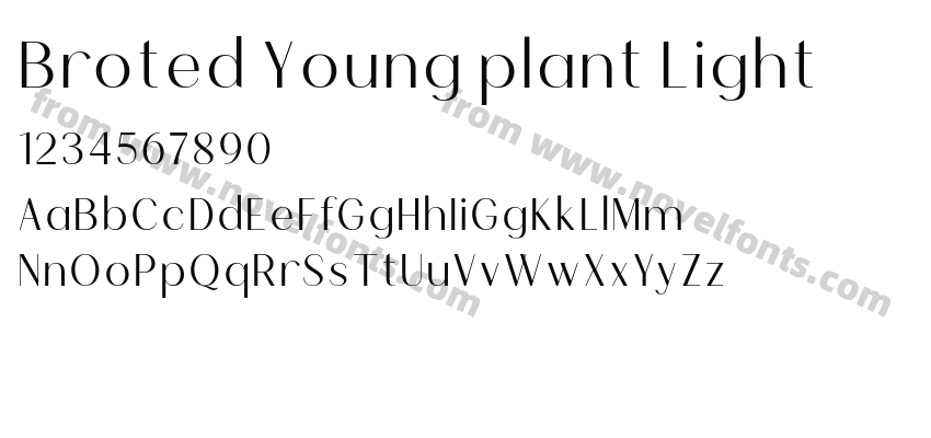 Broted Young plant LightPreview