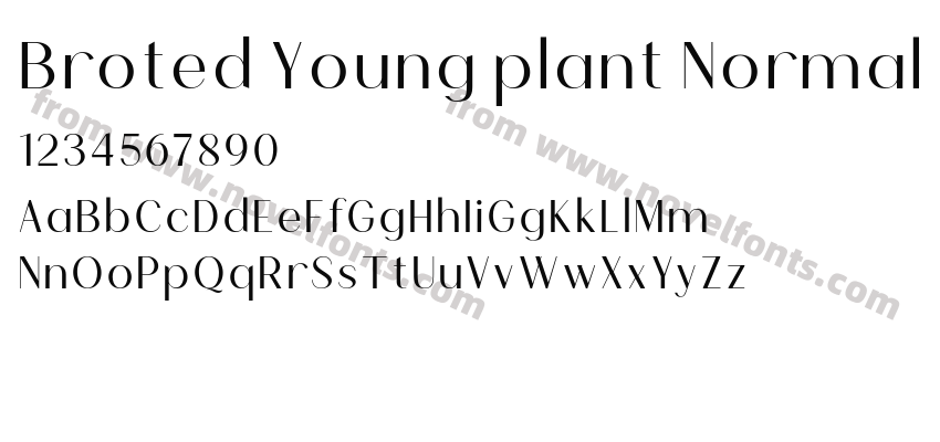 Broted Young plant NormalPreview