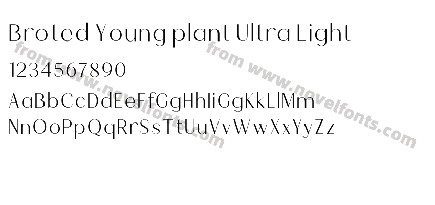 Broted Young plant Ultra LightPreview