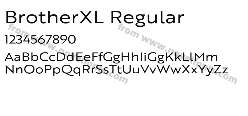BrotherXL RegularPreview