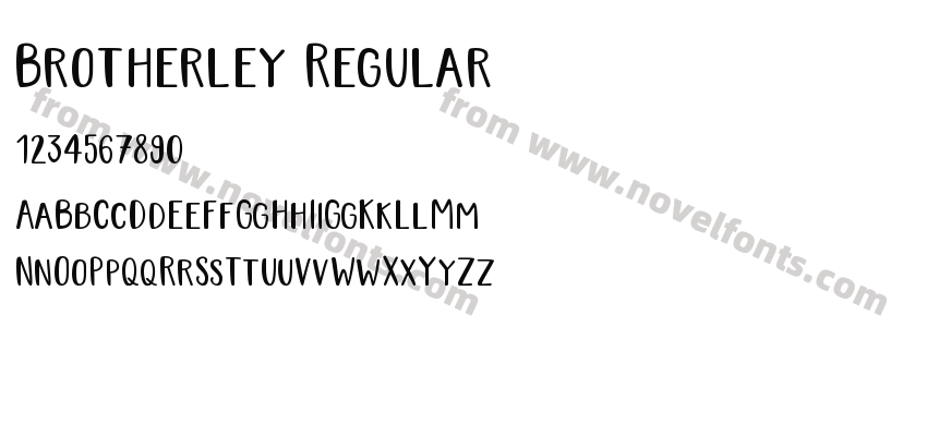 Brotherley RegularPreview