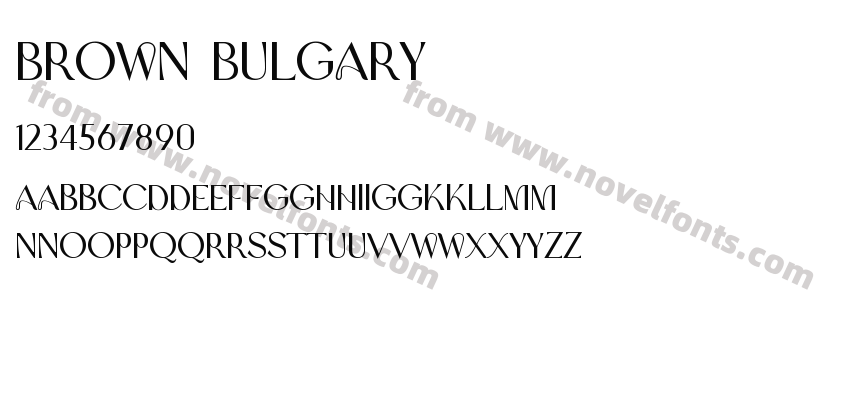 Brown BulgaryPreview
