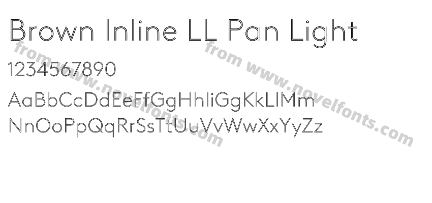 Brown Inline LL Pan LightPreview