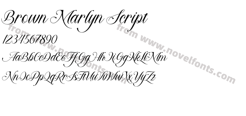 Brown Marlyn ScriptPreview