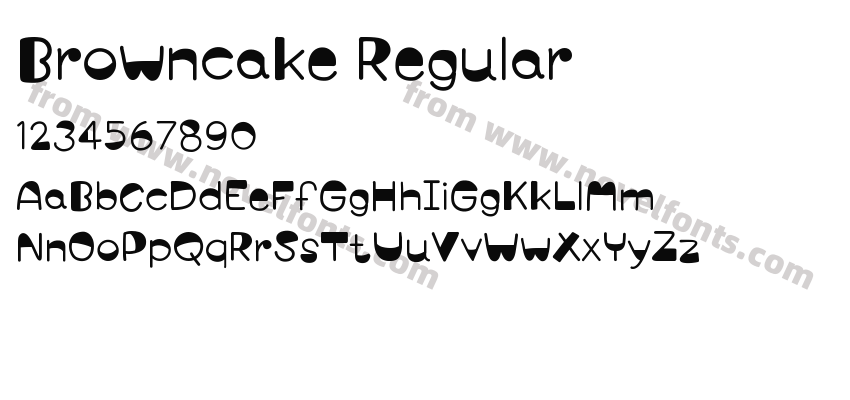 Browncake RegularPreview