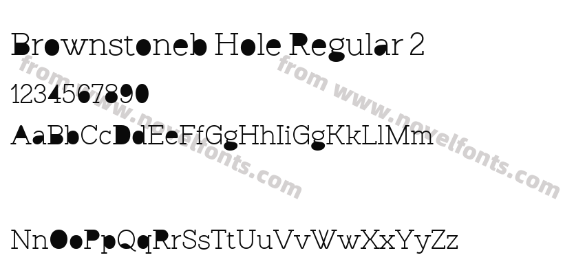 Brownstoneb Hole Regular 2Preview