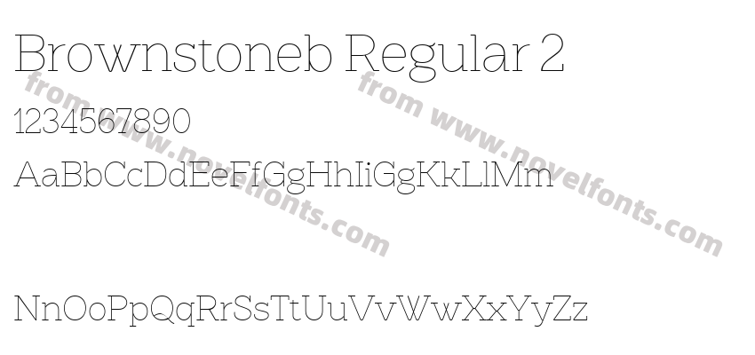 Brownstoneb Regular 2Preview