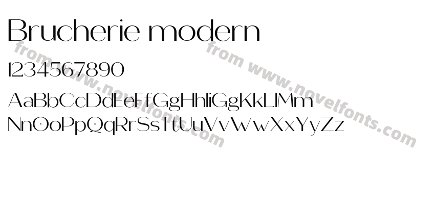 Brucherie modernPreview