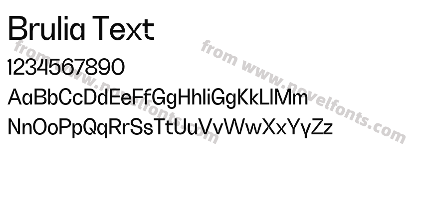 Brulia TextPreview