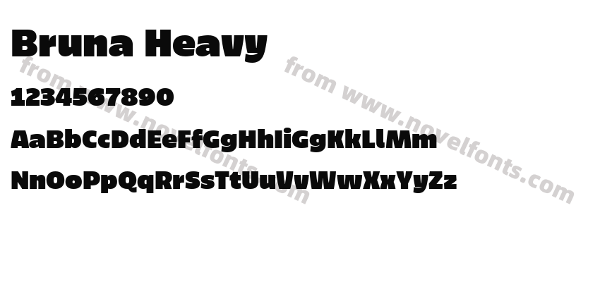 Bruna HeavyPreview
