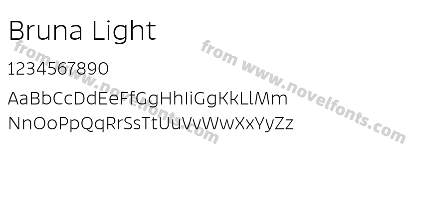 Bruna LightPreview
