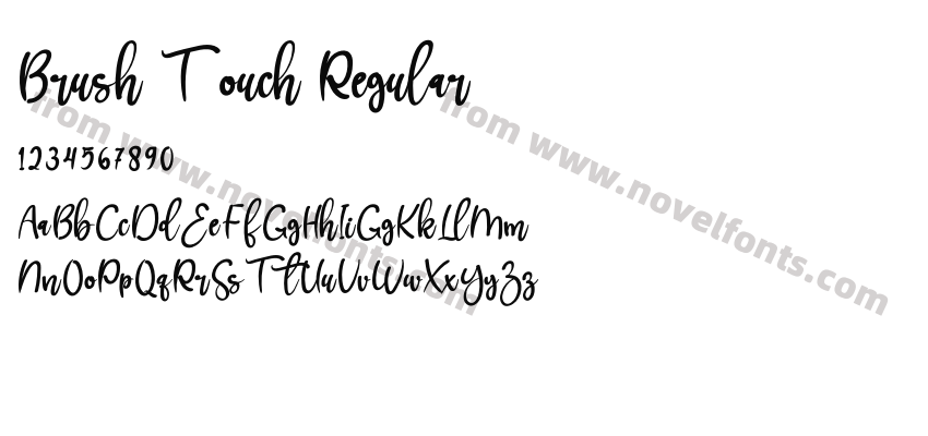 Brush Touch RegularPreview