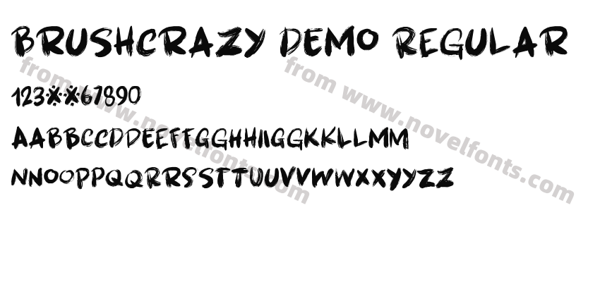 Brushcrazy DEMO RegularPreview