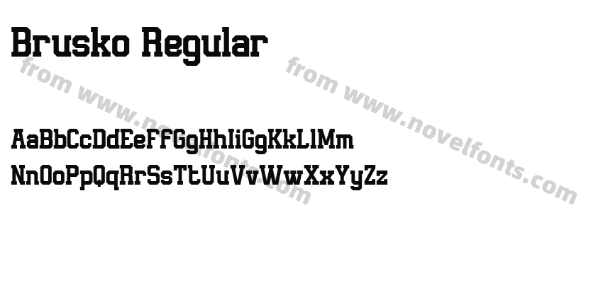 Brusko RegularPreview
