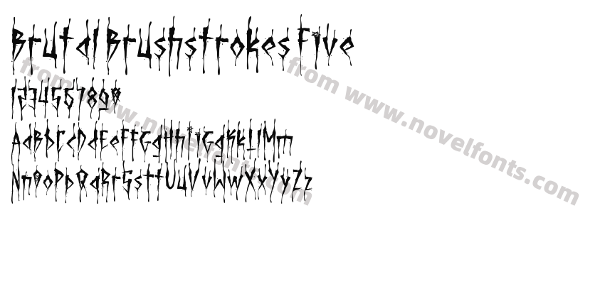 Brutal Brushstrokes FivePreview
