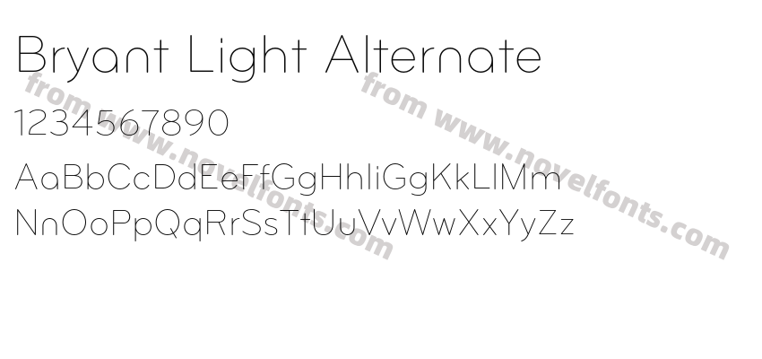 Bryant Light AlternatePreview