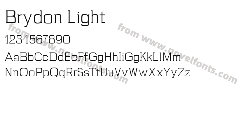 Brydon LightPreview