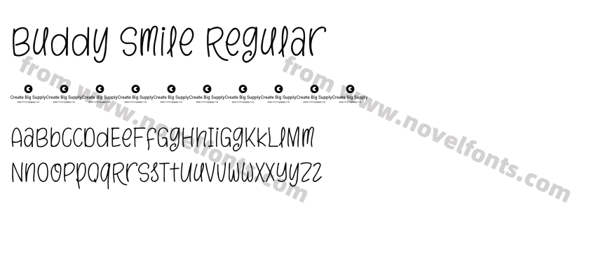 Buddy Smile RegularPreview